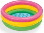 Piscina cu fund gonflabil pentru copii Intex 61x22 foto
