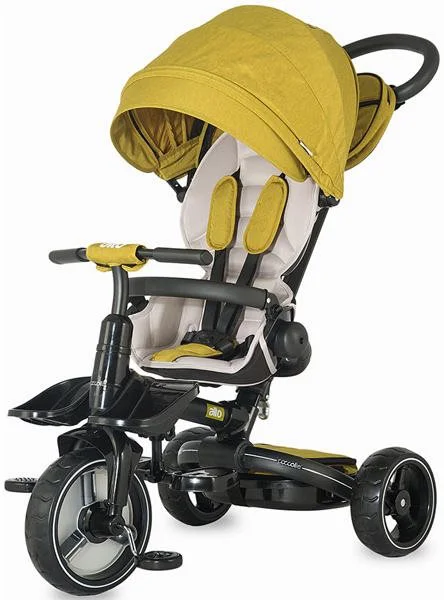 Tricicleta multifunctionala Coccolle Alto Mustar foto