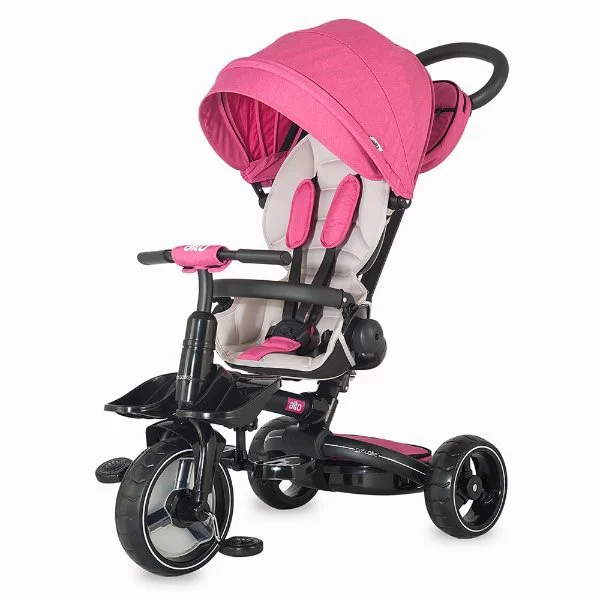 Трицикл Coccolle Alto розовый foto