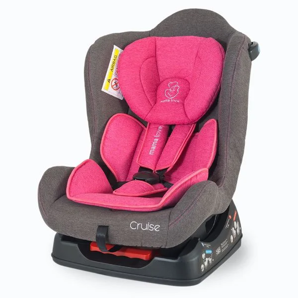 Автокресло MamaLove Cruise 0-18 кг Розовое foto