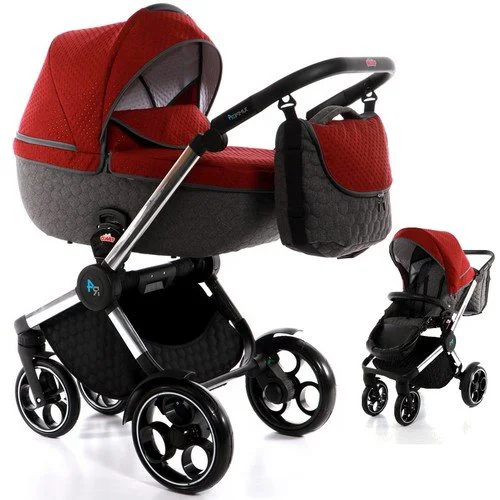 Carucior 3 in 1 Tako Jumper Bordo foto