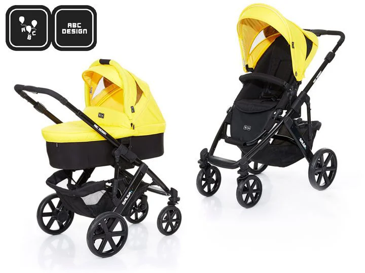 Carucior 2 in 1 ABC-Design Salsa 4 Citro foto