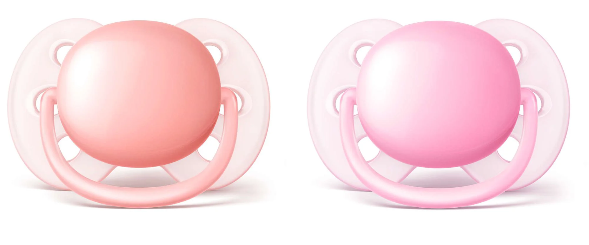 Suzete ortodontice Philips AVENT Ultra Soft (0-6 luni), 2 buc. foto