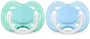 Пустышки ортодонтические Philips AVENT Freeflow (0-6 мес.), 2 шт. foto