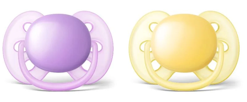 Suzete ortodontice Philips AVENT Ultra Soft (6-18 luni), 2 buc. foto