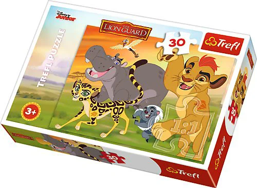 Puzzle Trefl Disney The Lion Guard "Happily Forward", 30 piese foto