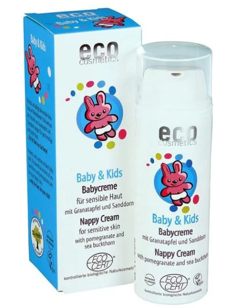 image for Crema sub scutec antiiritatii Eco Cosmetics cu rodie si catina alba (0+ luni), 50 ml foto