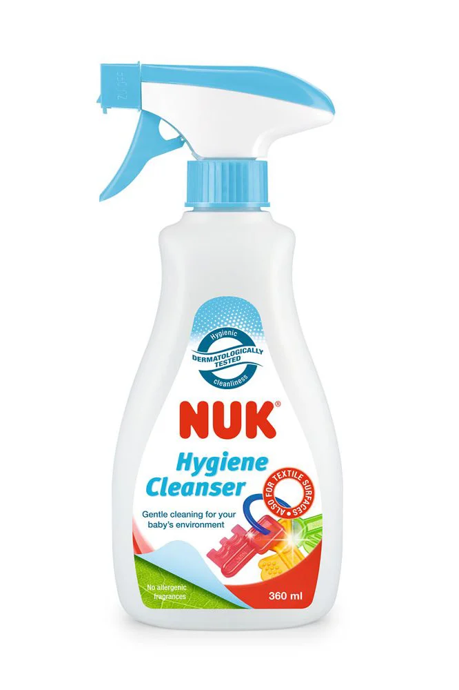 Solutie de curatat NUK pentru suprafete si jucarii, 360 ml foto