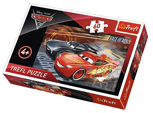 Puzzle Trefl Disney Cars 3 Race, 60 piese foto