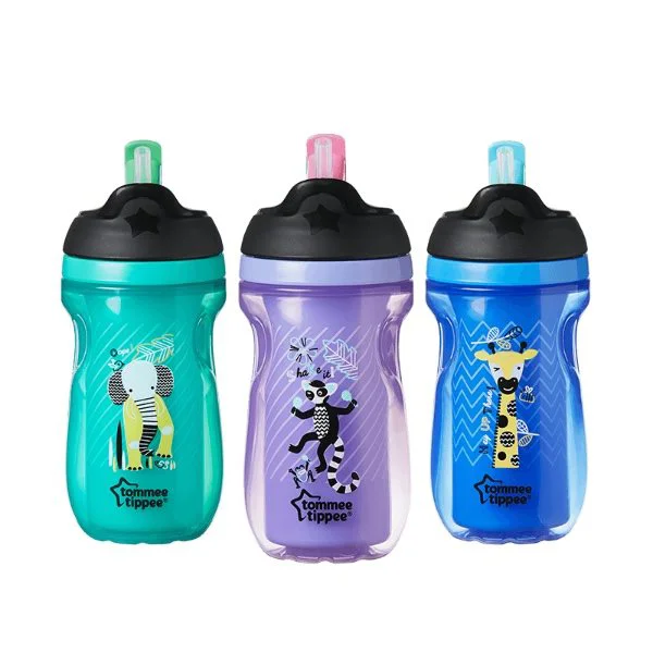 Чашка с соломой изотермическая Tommee Tippee Explora (12+ мес.), 260 мл