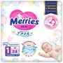 Scutece Merries Newborn (<5 kg), 24 buc. foto