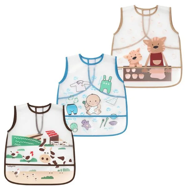 image for Baveta impermeabila BabyOno "Baby explorer" (12+ luni) foto