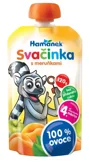 Пюре Hamanek Яблоко и абрикос (4+ мес.), 120 г