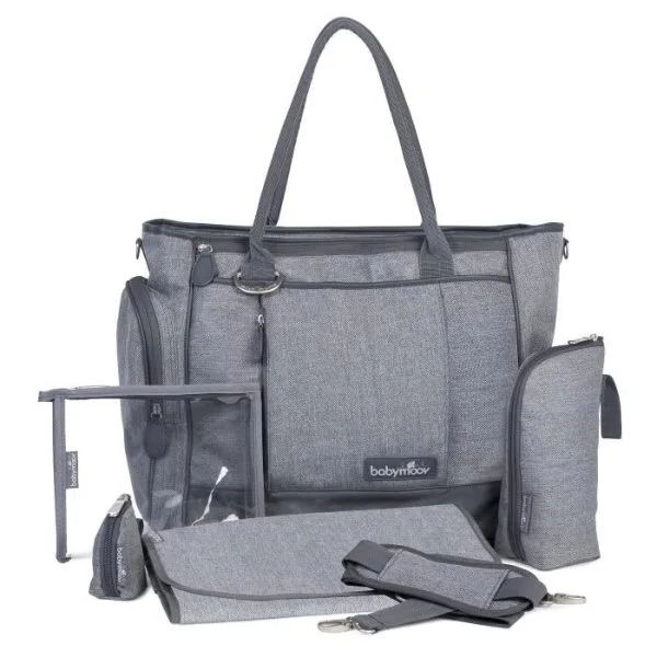 Geanta multifunctionala Babymoov New Essential Smokey foto