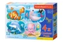 Puzzle Castorland Underwater World, 4 in 1 (8+12+15+20 piese) foto