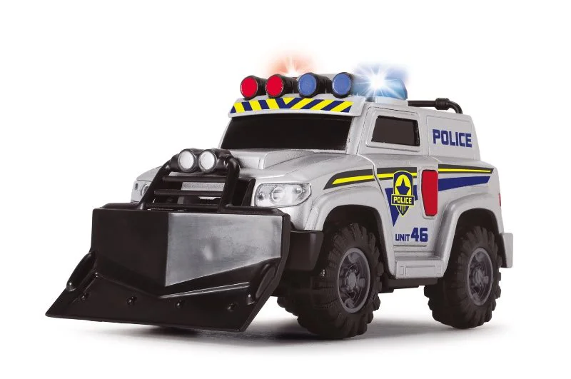 Masina de politie Dickie Police cu sunet si lumini, 15 cm