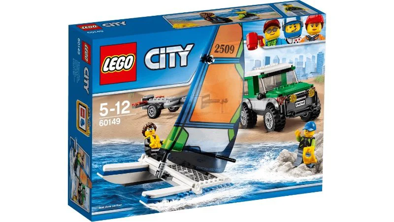 LEGO City - 4x4 with Catamaran foto