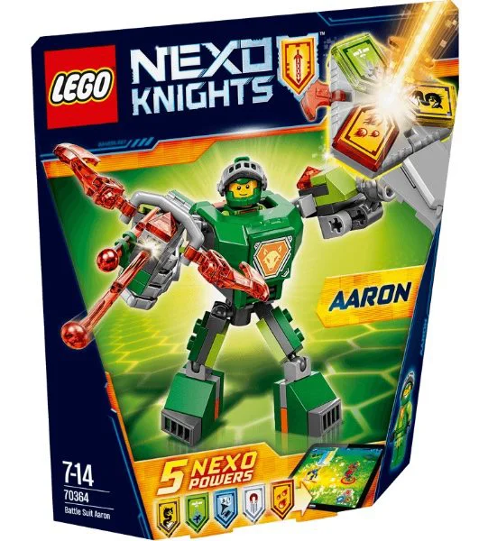 LEGO Nexo Knights - Battle Suit Aaron foto