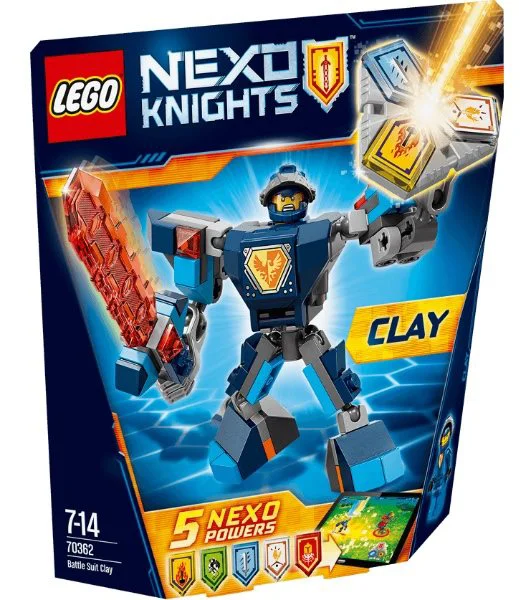 LEGO Nexo Knights - Battle Suit Clay foto