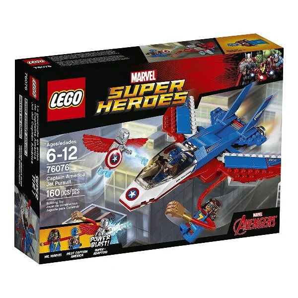 LEGO Super Heroes - Captain America Jet Pursuit foto