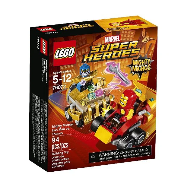 LEGO Super Heroes - Mighty Micros Железный человек против Таноса foto