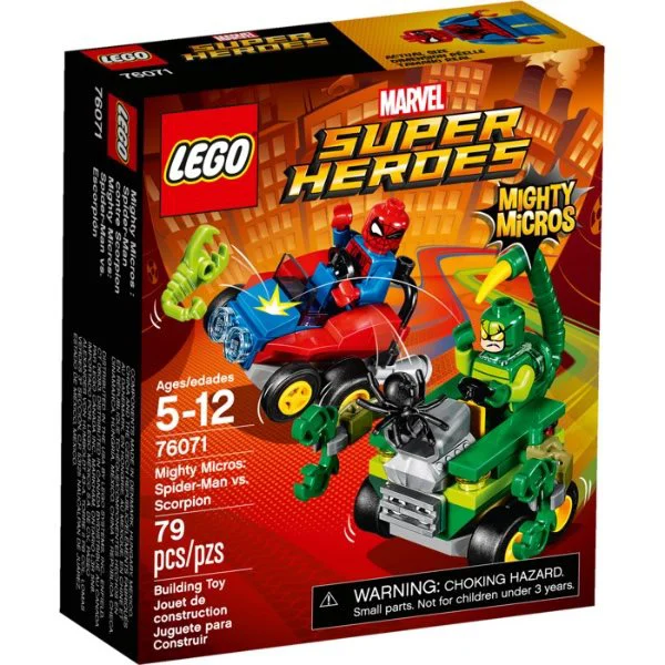 LEGO Super Heroes - Mighty Micros: Spider-Man vs. Scorpion foto