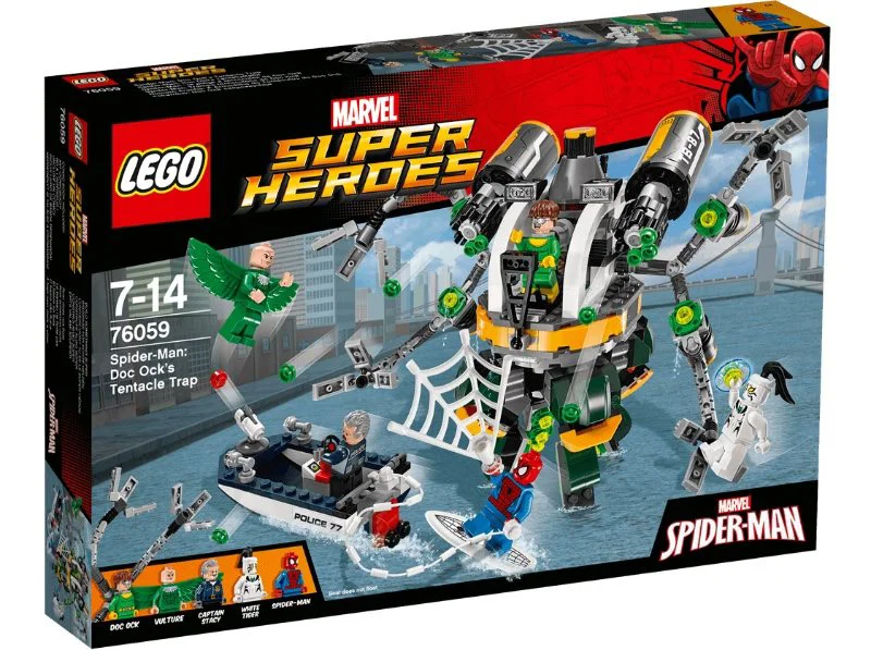 LEGO Super Heroes - Человек-паук: В ловушке Доктора Осьминога foto