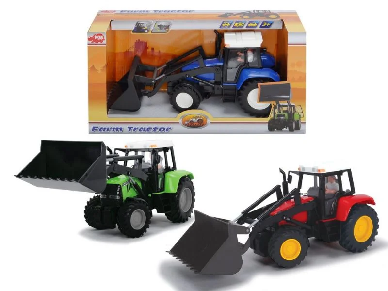 Tractor cu frictiune Dickie, 35 cm foto