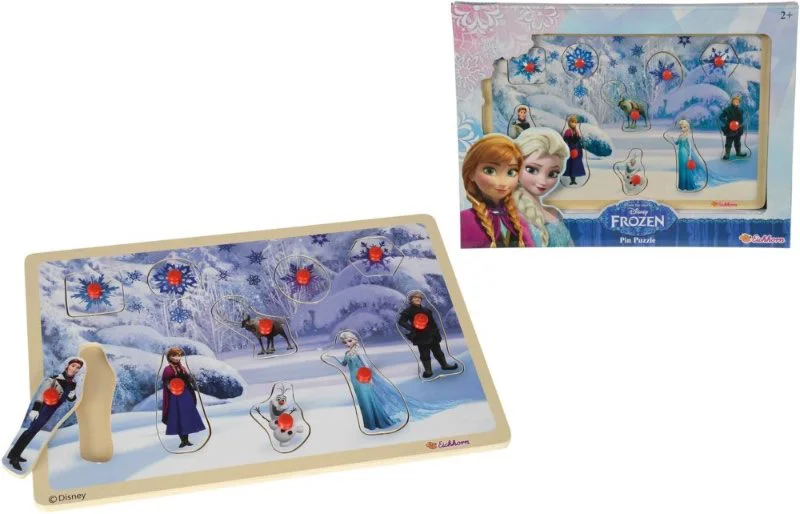 Деревянный пазл Eichhorn "Frozen" 30x20 см, 11 эл. foto