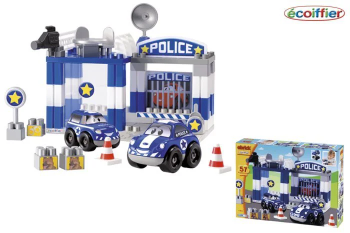 Конструктор Ecoiffier Abrick &quot;Police&quot;, 57 эл.