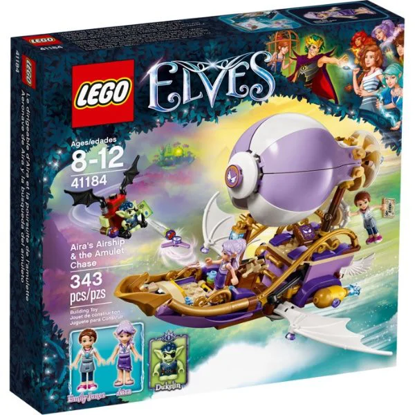LEGO Elves - Aira's Airship &amp; The Amulet Chase foto
