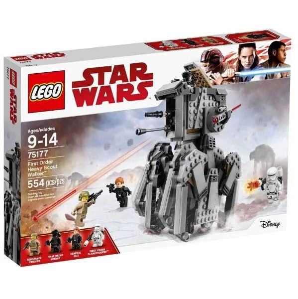 image for LEGO Star Wars - Тяжелый разведывательный шагоход Первого Ордена foto