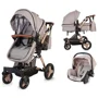 Коляска 3 в 1 Coccolle Ambra Beige