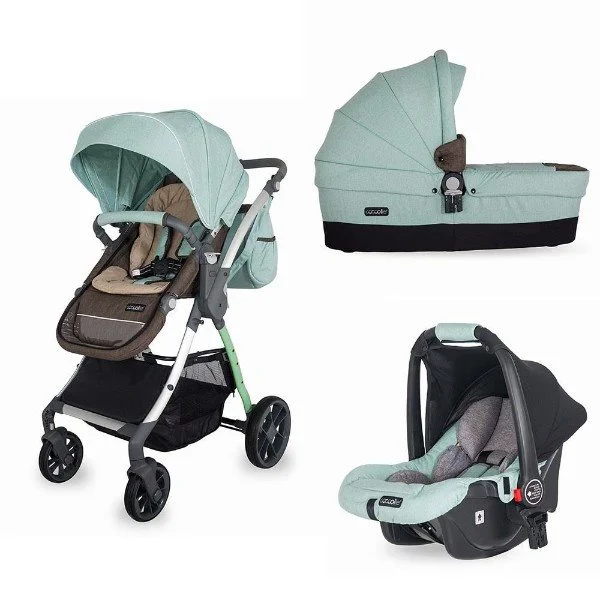 Коляска модульная 3 в 1 Coccolle Acero Ментол
