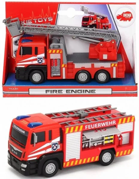 image for Masina de pompieri Dickie Fire Engine, 17 cm foto
