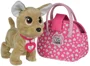 Catel interactiv Chihuahua Simba CCL "Happy" cu gentuta, 20 cm foto