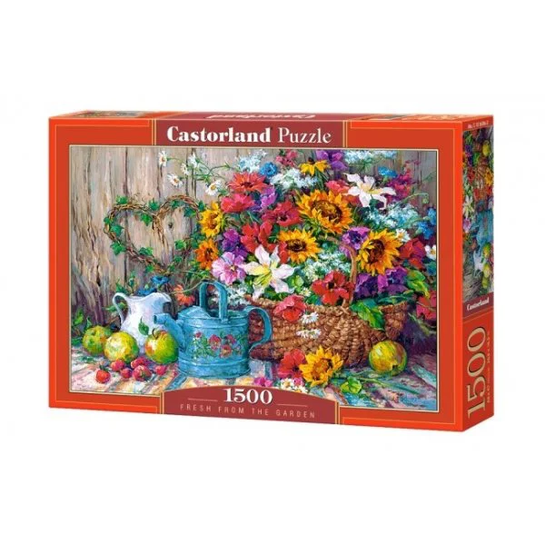 Puzzle Castorland Fresh from the garden, 1500 piese foto