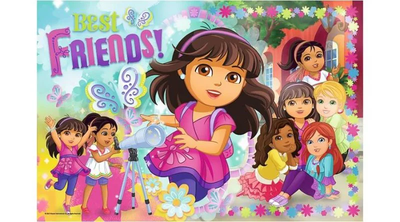 Puzzle Trefl Viacom Dora and Friends "Adventure Awaits", 100 piese foto