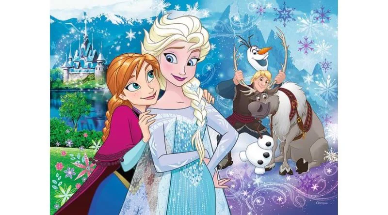 Puzzle Trefl Disney Frozen "Unleash the magic", 30 piese foto