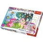 Puzzle+Stickers Trefl Hasbro My Little Pony, 35 piese foto