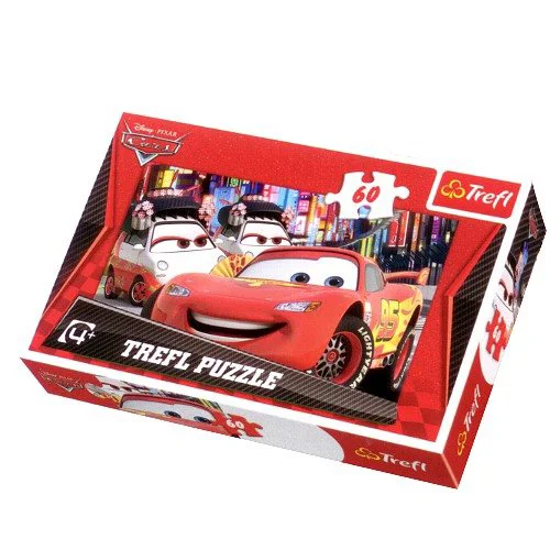 Puzzle Trefl Disney Cars Tokyo, 60 piese foto