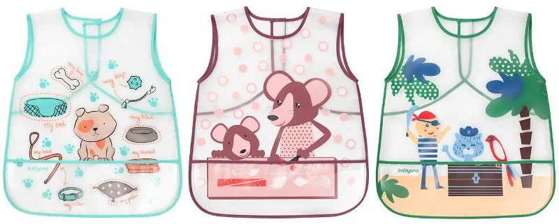 Baveta impermeabila tip sort BabyOno Creative Baby (36+ luni) foto