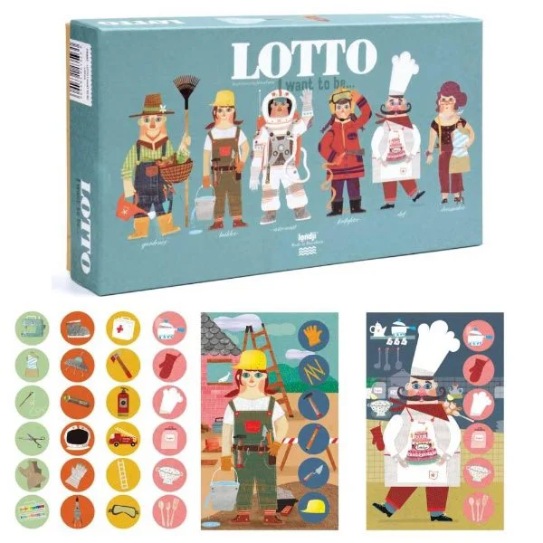 Joc educativ Londji Lotto "I want to be..." foto