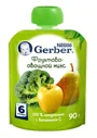 Piure Gerber de mere, pere, broccoli si pastarnac (6+ luni), 90 g foto