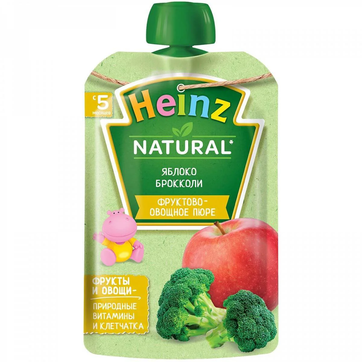 image for Piure Heinz de mere si broccoli (5+ luni), 90 g foto