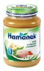 Пюре Hamanek Тунец с овощами и картошкой (5+ мес.), 190 г