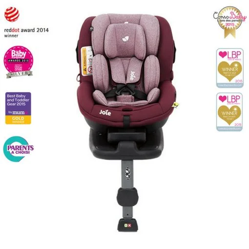 Scaun auto cu isofix Joie i-Anchor Advance i-SIZE Merlot + Baza foto