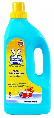 Жидкое средство для стирки детского белья Ушастый нянь, 1,2 л