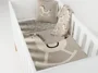 Paturica crosetata QUAX Rocking Horse pentru casa si excursii, 80x65 cm foto