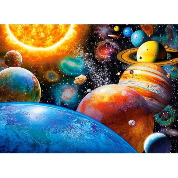 Puzzle Castorland Planets and their Moons, 300 piese foto